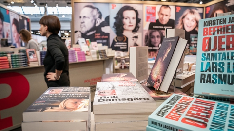 Bogforum 2020 slår ikke dørene op i år, men de litteraturinteresserede danskere kan få deres sult stillet dette efterår på bogfestival 2020 rundt om i landet. Det er Gyldendal og Politikens Forlag som er hovederne bag den nye bogbegivenhed. (Arkiv)