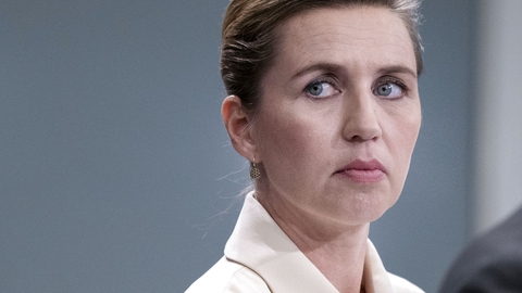 Statsminister Mette Frederiksen holder pressemøde i Statsministeriet fredag den 29. maj 2020. (Foto: Liselotte Sabroe/Ritzau Scanpix)