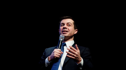 38-årige Pete Buttigieg har i Iowa vundet en meget kneben sejr over de øvrige kandidater til at blive Demokraternes præsidentkandidat. (Arkivfoto).
