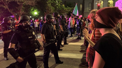 Sagen om George Floyd har ført til sammenstød mellem demonstranter og politi i delstaten Minnesota. (Arkivfoto)
