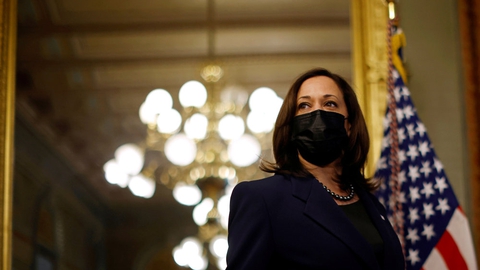 Kamala Harris er den første kvindelige amerikanske vicepræsident. (Arkivfoto)