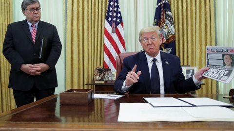 USA's præsident, Donald Trump, underskrev torsdag eftermiddag et dekret målrettet de sociale medier.