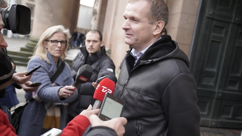 Advokat Michael Juul Eriksen var ikke sen til at anke fredagens dom mod banden Loyal To Familia ved Københavns Byret.