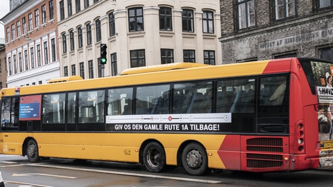 Et skænderi mellem to buspassagerer i Valby sent mandag aften udviklede sig voldeligt. (Arkivfoto)