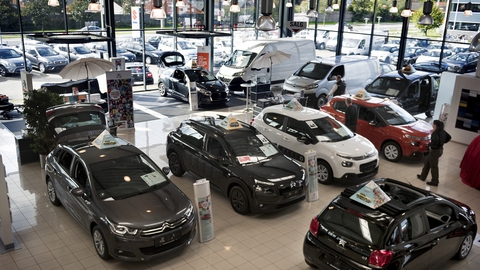 Sammenlagt har de danske husholdninger og erhvervet købt rekordmange biler i det forgangne år. (Arkivfoto)