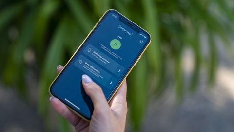 Med appen "Smittestop" kan brugere give besked til andre brugere af appen, som man har været tæt på, hvis man bliver testet positiv med ny coronavirus. (Arkivfoto).