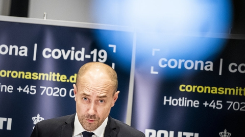 Sundhedsminister Magnus Heunicke (S) skal orientere de øvrige partiledere om coronasituationen tirsdag. (Arkivfoto)