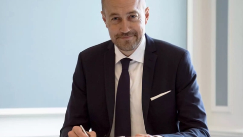 Pressefoto af sundhedsminister Mogens Heunicke