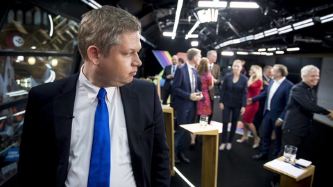 Rasmus Paludan stillede med sit parti, Stram Kurs, op til folketingsvalget i 2019. Partiet fik lidt over 63.000 stemmer og blev dermed ikke valgt ind. (Arkivfoto)