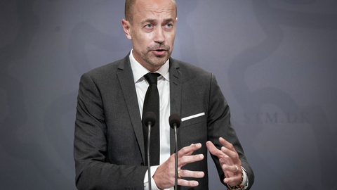 Sundhedsminister Magnus Heunicke (S) gav på et lukket samråd udtryk for, at Sundhedsstyrelsen anbefalede vidtgående hastelove og nedluking af samfundet. Det var dog ikke tilfældet. (Foto: Liselotte Sabroe/Ritzau Scanpix)