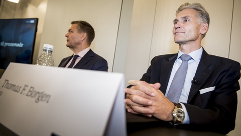 Det er uvist, om Thomas Borgen, tidligere topchef i Danske Bank, er blandt de seks, som ikke længere er sigtet for hvidvask. Borgens advokat afviser at svare. (Arkivfoto)