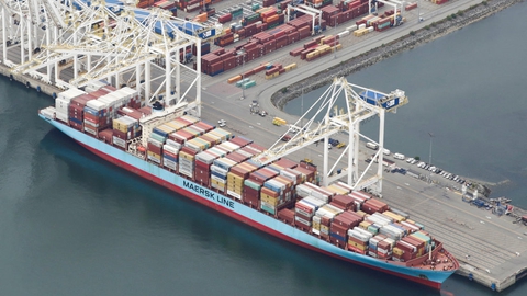 Trods udbruddet af coronavirus kommer Mærsk ud af første kvartal med et overskud på 1,44 milliarder kroner. (Arkivfoto)