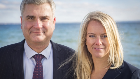 Nye Borgerliges partistiftere og frontfigurer, Peter Seier Christensen og Pernille Vermund. (Foto: PR-foto)