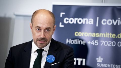 Ifølge sundhedsminister Magnus Heunicke (S) er kontakttallet steget til 1,0. (Arkivfoto)