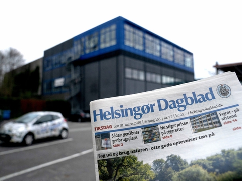 Helsingør Dagblad ser ud til at være reddet. Bladet og resten af North Media Aviser er solgt til Jysk Fynsk Medier. (Arkivfoto)