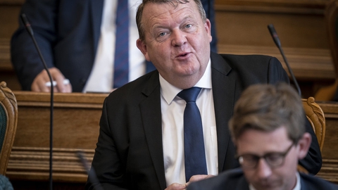 Lars Løkke Rasmussen ses her under Folketingets åbning i oktober. Den første dag i 2021 har han medlt ud, at han forlader Venstre efter 40 år.
