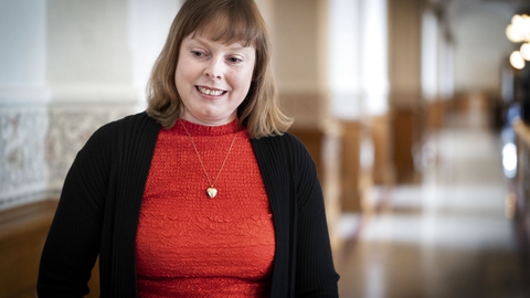 Kulturminister Joy Mogensen (S). (Foto: Liselotte Sabroe/Ritzau Scanpix)