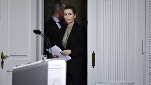 Statsminister Mette Frederiksen (S) vil ikke lade offentligheden få indblik i de intimiderende beskeder, hendes nærmeste rådgiver Martin Rossen har sendt til en kritisk journalist. (Foto: Philip Davali/Ritzau Scanpix)