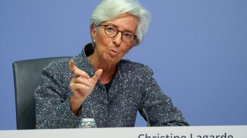 Formand for Den Europæiske Centralbank, Christine Lagarde, mener, at ECB skal bruge alle midler til at stoppe den økonomiske krise. (Arkivfoto.)