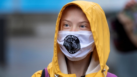 Greta Thunberg mener, at man bør udskyde COP26, der står til at blive afholdt i Glasgow i november (Arkivfoto).