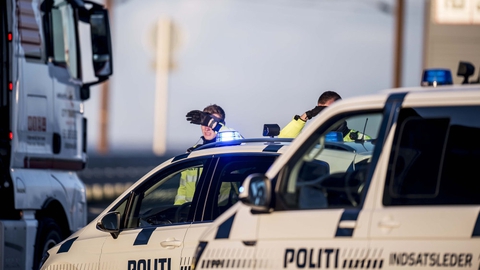 Den store politiaktion i september 2018 påvirkede tusindvis af rejsende. Blandt andet ved Storebæltsbroen, hvor politiet standsede og kontrollerede bilisterne. (Arkivfoto)