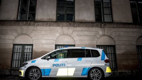 En 29-årig flugtbilist er blevet fængslet i 14 dage ved et grundlovsforhør i Dommervagten i København søndag. (Arkivfoto)
