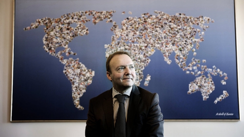 Jeff Gravenhorst, administrerende direktør i ISS, har i første kvartal måttet sige farvel til flere medarbejdere grundet coronakrisen. (Arkivfoto)