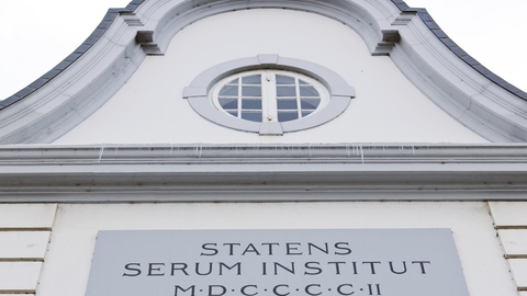 Pressefoto fra Statens Serum Institut