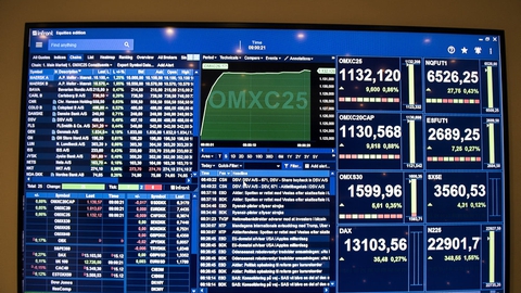 Frygten for coronavirus har sendt de danske aktier til tælling.
(Arkivfoto)