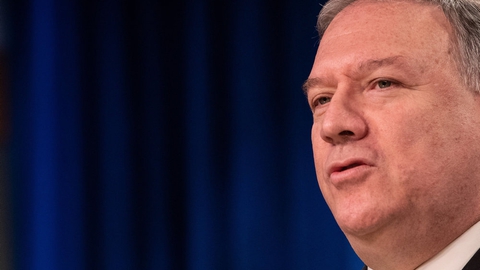 - Det er nu helt tydeligt, at Kina former Hongkong efter sig selv, siger USA's udenrigsminister, Mike Pompeo.