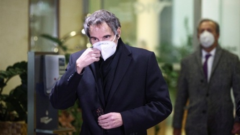 IAEA's generaldirektør, Rafael Grossi, var søndag på besøg i Irans hovedstad, Teheran, for at diskutere en redning af atomaftalen fra 2015.