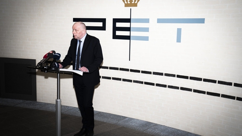 PET-chef Finn Borch Andersen orienterede mandag om, at tre mænd var blevet anholdt og sigtet for spionage i Danmark for saudiarabisk efterretningstjeneste.
