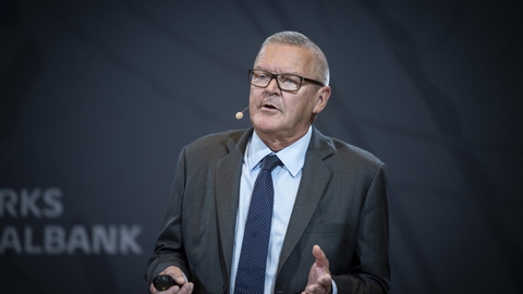Nationalbankdirektør Lars Rohde spår, at coronakrisen kommer til at gøre ondt på dansk økonomi. (Arkivfoto)