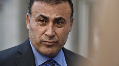 Imam og direktør i Exitcirklen Sherin Khankan har sagsøgt politikerne Naser Khader (K, på billedet), Marcus Knuth (V) og Martin Henriksen (DF) for injurier. Tirsdag har Østre Landsret afgjort sagen. (Arkivfoto)