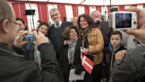 Folketinget udskyder den årlige festdag, hvor nye statsborgere og deres ledsagere inviteres til fest på Christiansborg sammen med en række folketingsmedlemmer. (Arkivfoto).