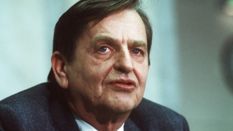 Olof Palme, fotograferet i 1983. (Foto: Anders Holmstrom/AFP/Ritzau Scanpix)