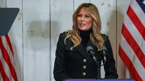 I den afsluttende del af erklæringen udtaler Melania Trump, at det har være en stor ære at være førstedame i USA. (Arkivfoto).