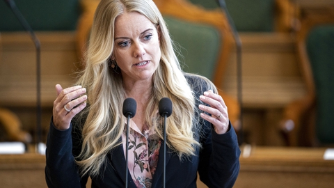 Nye Borgerliges formand Pernille Vermund undrer sig over, hvorfor Inger Støjbergs partifæller ikke bakker hende op i den verserende "barnebrudssag". (Foto: Niels Christian Vilmann/Ritzau Scanpix)