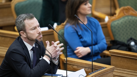 Venstres formand, Jakob Ellemann-Jensen, står foran en tung opgave med at få partiet tilbage på sporet. (Arkivfoto)