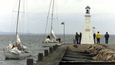 Bogense Havn er blandt de havne i Danmark, der tidligere har fået lov til at smide havneslam i havet. (Arkivfoto)