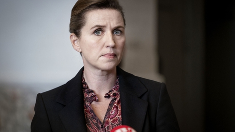 Statsminister Mette Frederiksen (S). (Foto: Liselotte Sabroe/Ritzau Scanpix)